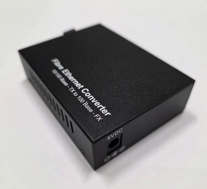 Media converter 10/100M SM, SC 20km 1310nm ext
