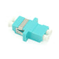 LC Duplex Adapter - ZIRCONIA SLEEVE Aqua
