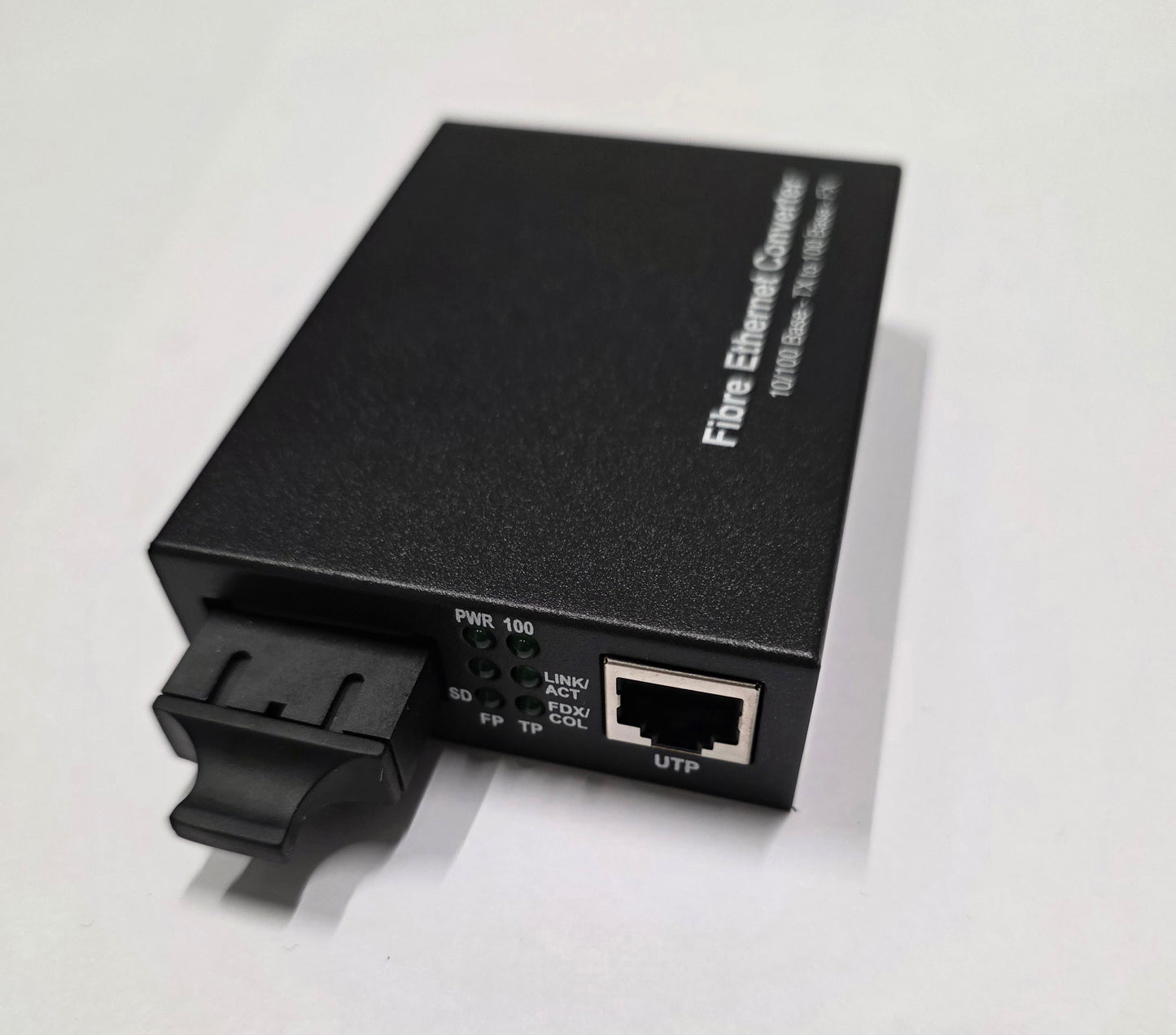 Media converter 10/100M SM, SC 20km 1310nm ext