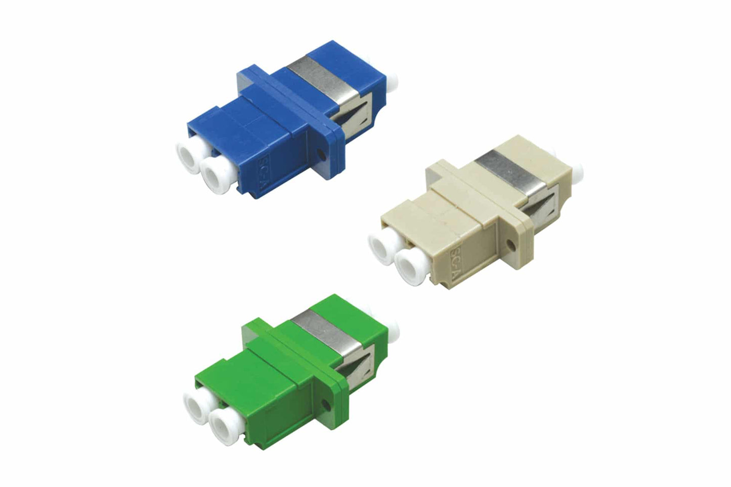 LC Duplex Adapter SM grænn