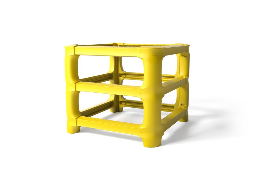 Árekstrarvörn CP Universal - max 1000x1000mm - gul